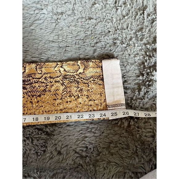 Tory Burch snake print cropped Y2k low rise‎ jeans size 25 - Picture 6 of 7